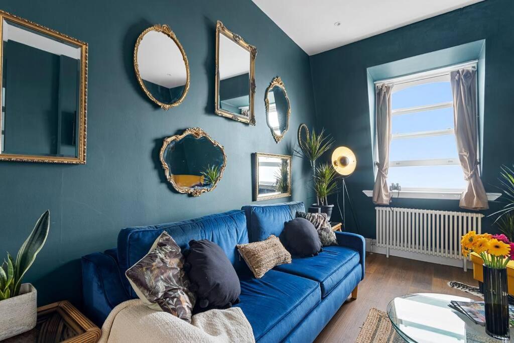 Modern 1 Bed Apartment, Sea Views, Free Parking, Wifi, Netflix Teignmouth Exterior foto
